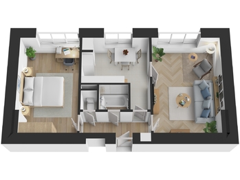 Pronájem bytu 2+1 v osobním vlastnictví 54 m², Žatec