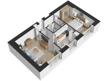Pronájem bytu 2+1 v osobním vlastnictví 54 m², Žatec