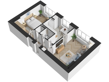 Pronájem bytu 2+1 v osobním vlastnictví 54 m², Žatec