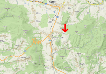 Prodej pozemku 1745 m², Červená Voda