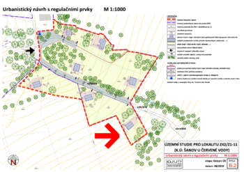 Prodej pozemku 1745 m², Červená Voda