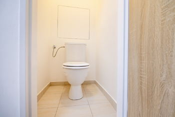 Samostatná toaleta - Prodej bytu 3+1 v osobním vlastnictví 73 m², Mělník