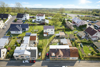 letecký pohled - Prodej domu 140 m², Bakov nad Jizerou