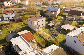 letecký pohled - Prodej domu 140 m², Bakov nad Jizerou