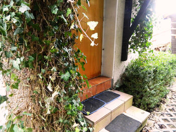 Zadní vchod. - Prodej chaty / chalupy 76 m², Cheb