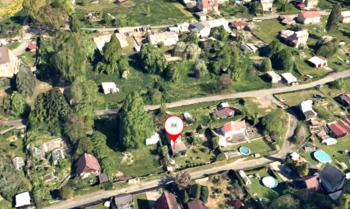 Letecký pohled. - Prodej chaty / chalupy 76 m², Cheb