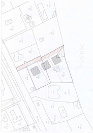 Prodej pozemku 3223 m², Husinec