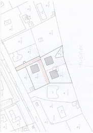 Prodej pozemku 3223 m², Husinec