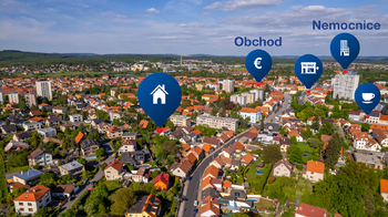 Pronájem bytu 4+kk v osobním vlastnictví 89 m², Dobříš