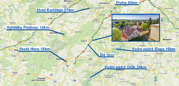 Pronájem bytu 4+kk v osobním vlastnictví 89 m², Dobříš