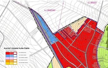 Prodej pozemku 3079 m², Čebín