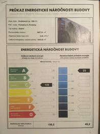 PENB - Prodej bytu 1+1 v osobním vlastnictví 33 m², Pardubice