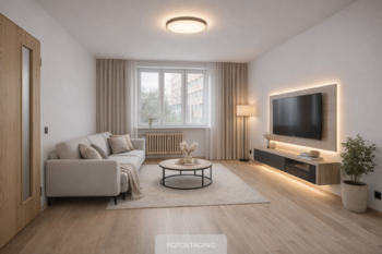 Fotostaging - Prodej bytu 2+1 v osobním vlastnictví 52 m², Praha 9 - Libeň