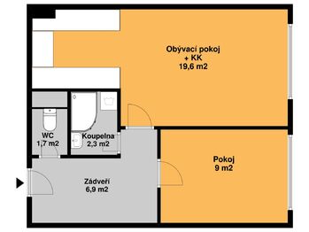 Pronájem bytu 2+kk v osobním vlastnictví 39 m², Praha 10 - Vršovice