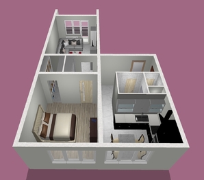 Pronájem bytu 2+1 v osobním vlastnictví 64 m², Ostrava