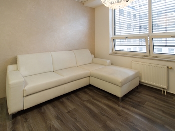 obývací prostor - Prodej bytu 2+kk v osobním vlastnictví 86 m², Brno