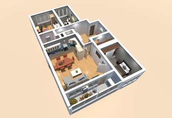 Prodej bytu 4+kk v osobním vlastnictví 90 m², Praha 10 - Záběhlice