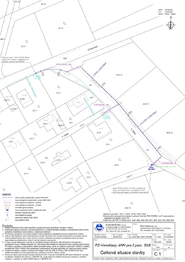 Návrh sítí - elektřina - Prodej pozemku 1045 m², Vonoklasy