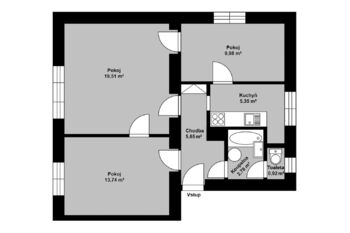 Prodej bytu 3+1 v osobním vlastnictví 86 m², Bečváry