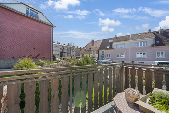 pohled z balkónu v ložnici - Prodej domu 150 m², Jindřichův Hradec