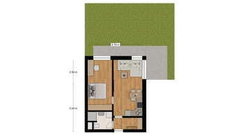 Prodej bytu 2+kk v osobním vlastnictví 56 m², Kyjov