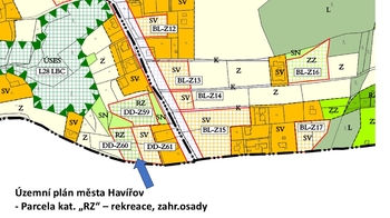 Prodej pozemku 1256 m², Havířov