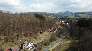 dronfoto - Prodej pozemku 600 m², Sušice