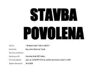 stavební povolení - Prodej pozemku 600 m², Sušice