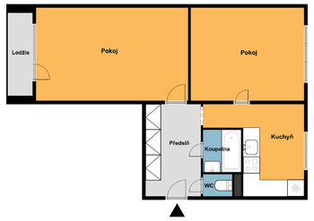 Pronájem bytu 2+1 v osobním vlastnictví 53 m², Praha 10 - Malešice