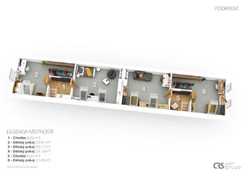 Prodej nájemního domu 1235 m², Mařenice