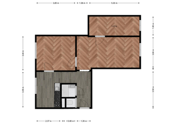 Pronájem bytu 3+1 v osobním vlastnictví 66 m², Ústí nad Labem