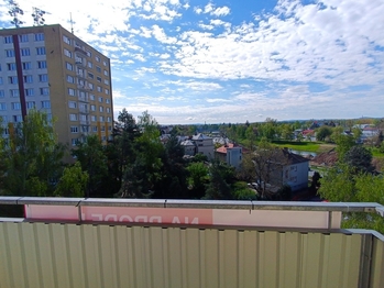 výhled - balkon - Pronájem bytu 1+1 v osobním vlastnictví 49 m², České Budějovice