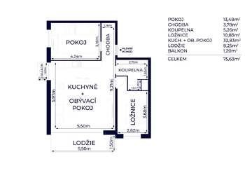 Prodej bytu 3+kk v osobním vlastnictví 73 m², Vratimov