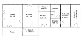Prodej domu 70 m², Újezd