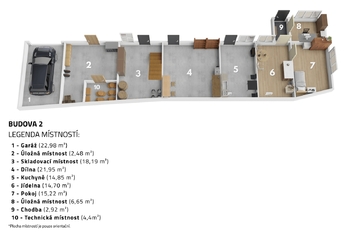 Prodej domu 415 m², Kojice