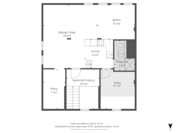 Prodej bytu 2+kk v osobním vlastnictví 52 m², Praha 4 - Záběhlice