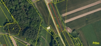 Prodej pozemku 4612 m², Pržno