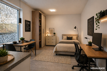 Pronájem bytu 1+kk v osobním vlastnictví 28 m², Brno
