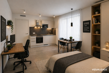 Pronájem bytu 1+kk v osobním vlastnictví 28 m², Brno