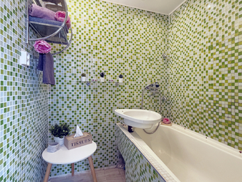 Koupelna - Prodej bytu 2+1 v osobním vlastnictví 63 m², Chodov