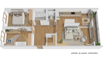 Prodej bytu 3+1 v osobním vlastnictví 80 m², Kladno