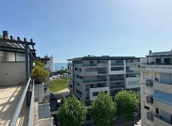 výhled z terasy na moře - Prodej bytu 3+kk v osobním vlastnictví 114 m², Montesilvano