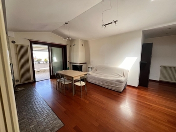 obývací pokoj s výstupem na terasu - Prodej bytu 3+kk v osobním vlastnictví 114 m², Montesilvano