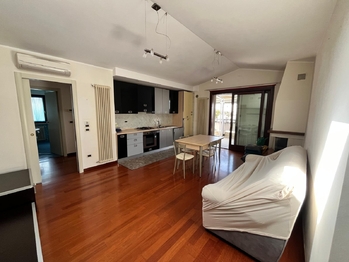 obývacího pokoj s kuchyňským koutem  - Prodej bytu 3+kk v osobním vlastnictví 114 m², Montesilvano