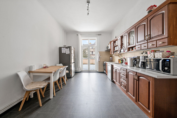 Kuchyň s jídelnou - Pronájem bytu 2+1 v osobním vlastnictví 106 m², Hronov