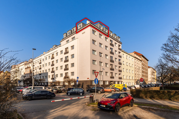 Exteriér domu - Prodej bytu 3+kk v osobním vlastnictví 110 m², Praha 10 - Vršovice