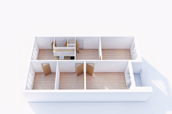 Pronájem bytu 4+1 v osobním vlastnictví 76 m², Praha 10 - Hostivař