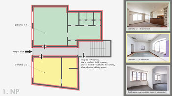 1. NP - Prodej domu 420 m², Velké Opatovice