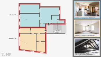 2. NP - Prodej domu 420 m², Velké Opatovice