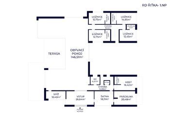 Prodej domu 660 m², Řitka